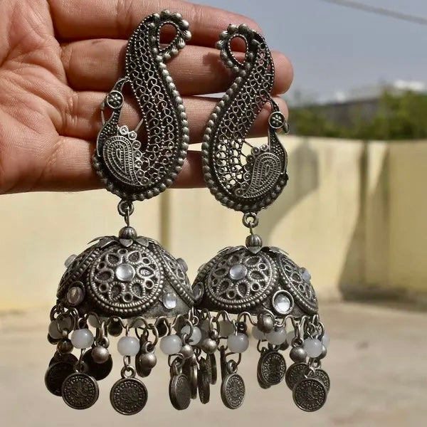 Mayur coin jhumka