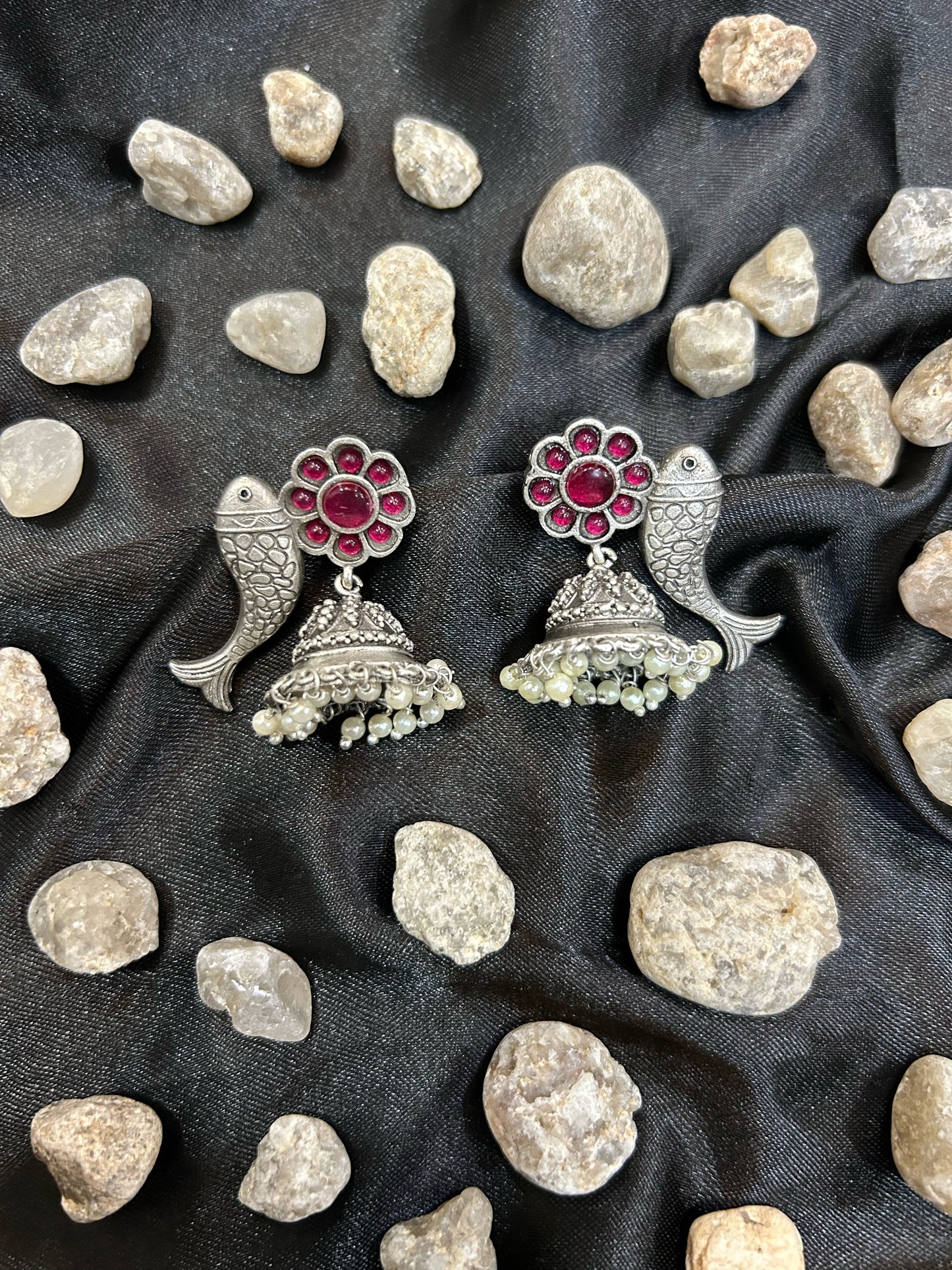 Min stone earings