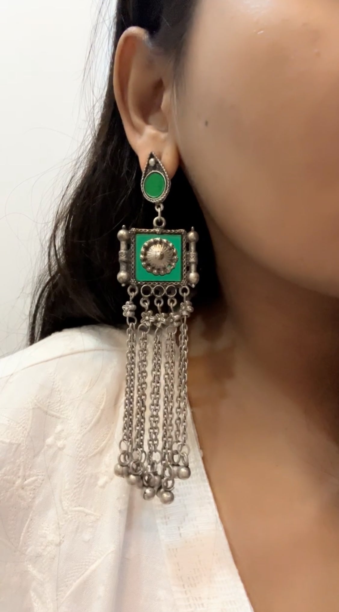 Mayra ghungroo earings