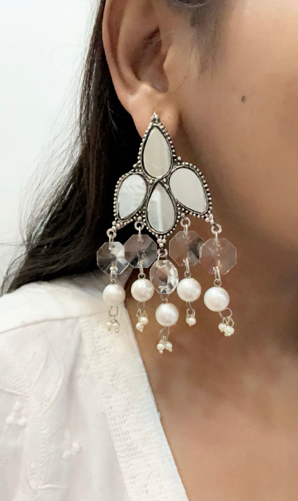 Saachi mirror earings