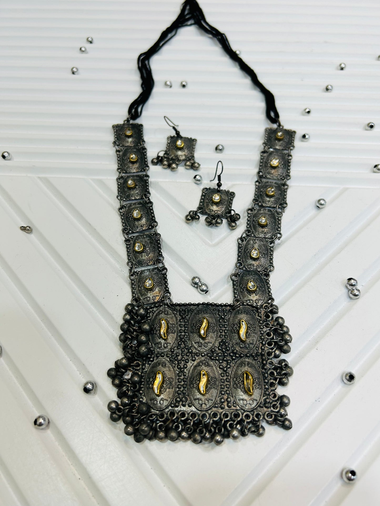 Lubhani oxidised necklace