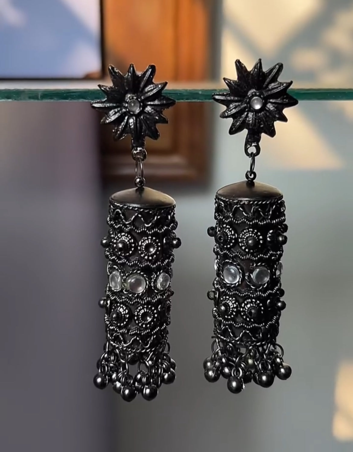 Tara oxidised earings