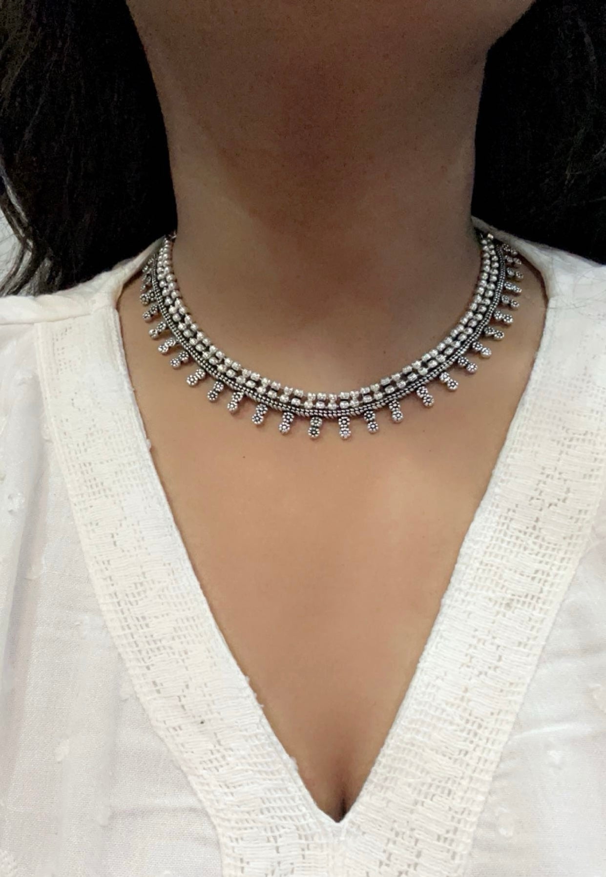 Pushpa necklace