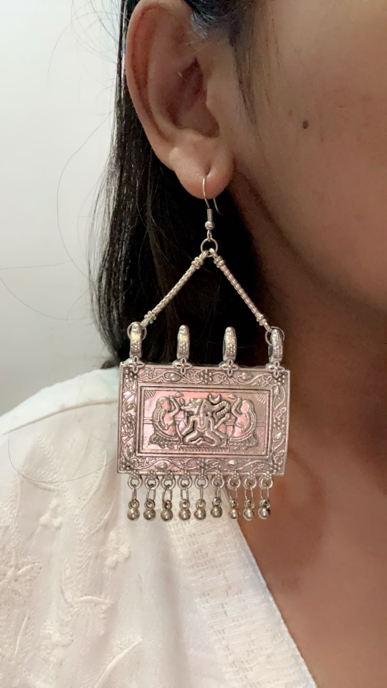 Ganesh ridhi sidhi earings