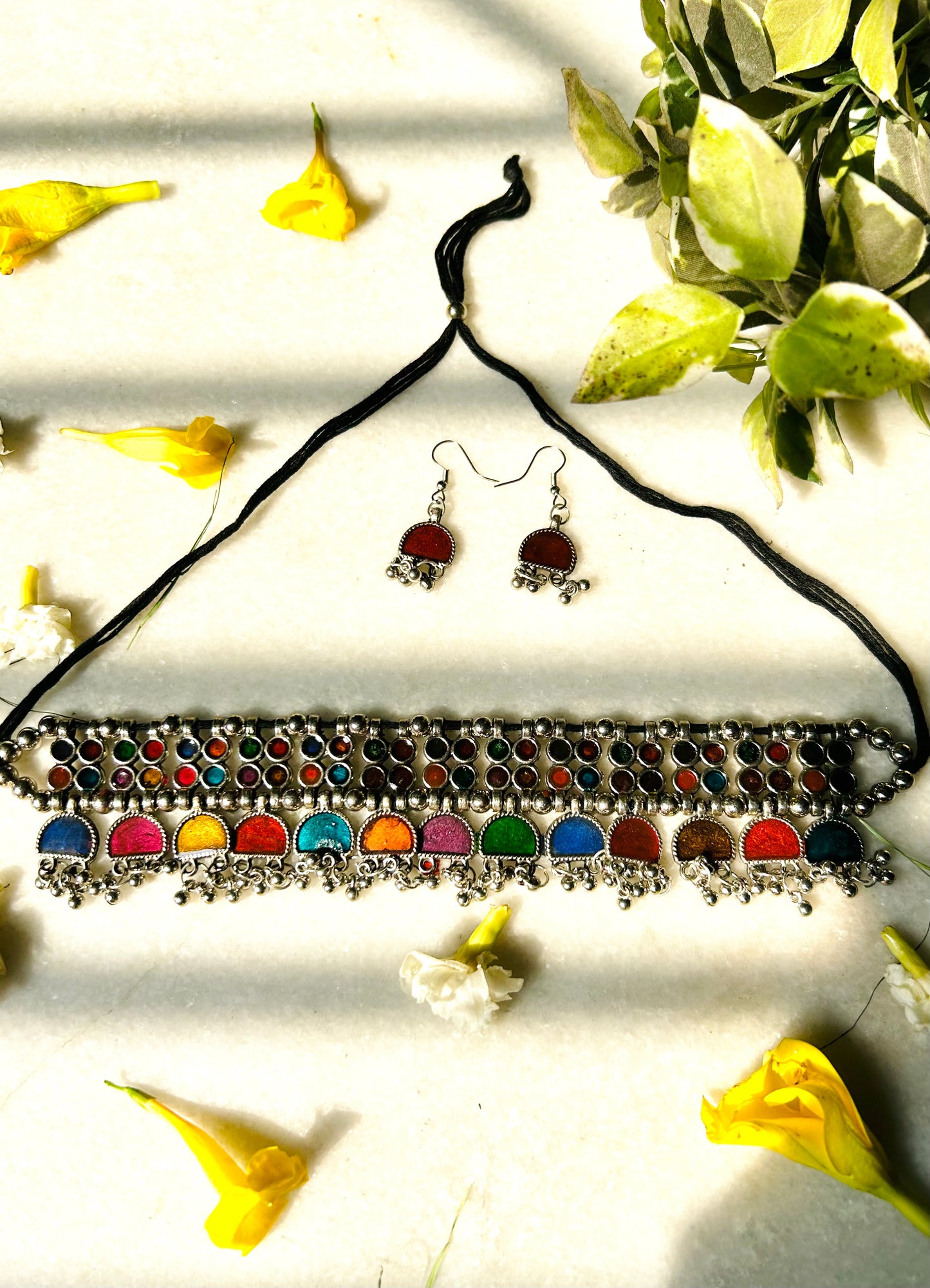 Surajmukhi necklace set