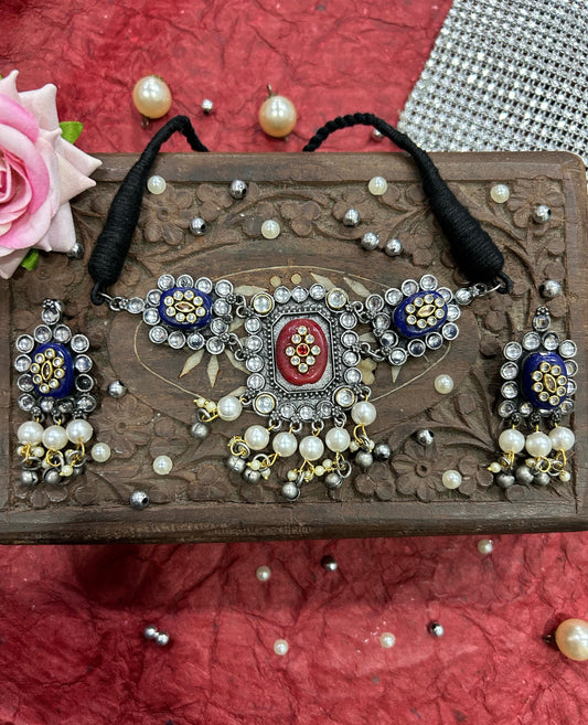 Bindiya necklace set