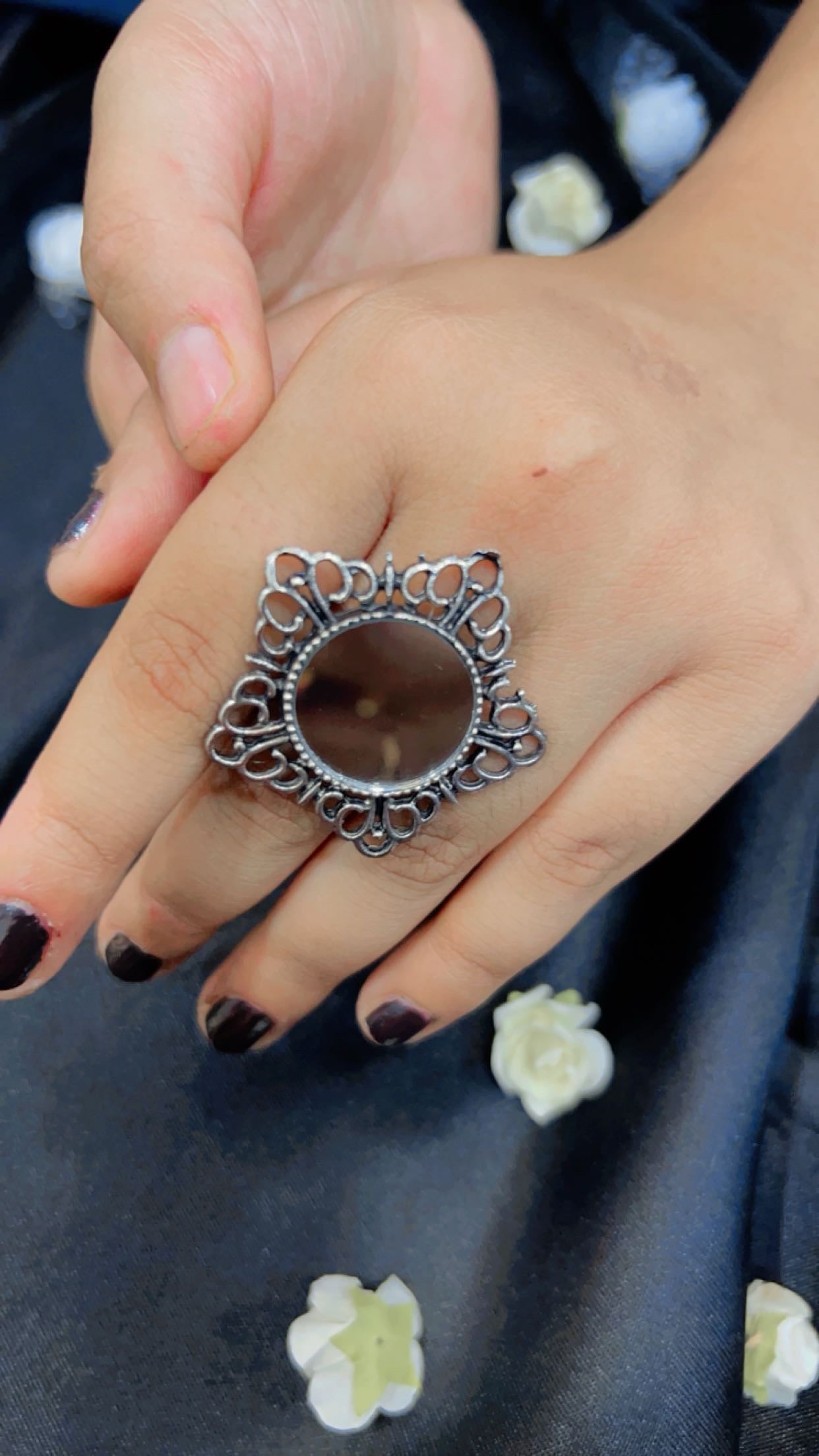 Sitara mirror ring